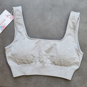 NWT Jetjoy Ribbed Sports Bra